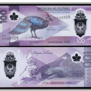 Filipinas - 2024 - 100 Piso - Polímero - Unc