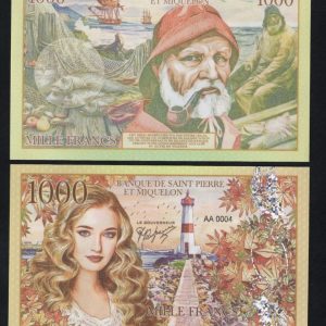 Saint Pierre y Miquelón - 2022 - 1.000 Francos - Fantasía - Unc4