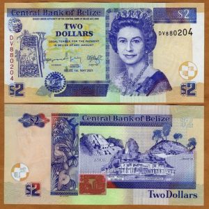 Belice - 2021 - 2 Dólares - Unc