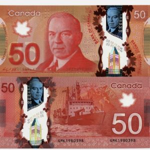 Canadá - 2012 - 50 Dólares - Polímero - Unc