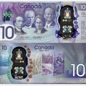 Canadá - 2017 - 10 Dólares - Polímero - Unc