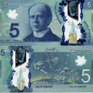 Canadá - 2013 - 5 Dólares - Polímero - Unc