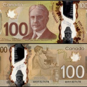 Canadá - 2011 - 100 Dólares - Polímero - Unc