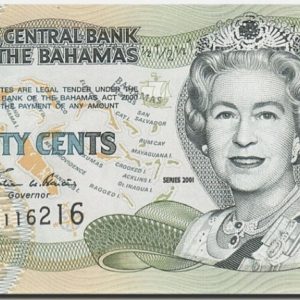 Bahamas - 2000 - 1/2 Dólar - Unc