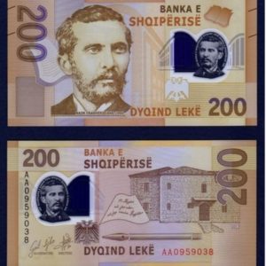Albania - 2019 - 200 Leke - Polímero - Unc