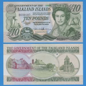 Islas Falkland - 2011 - 10 Pounds - Unc
