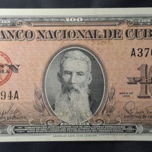 Cuba - 1959 - 100 Pesos - Aguilera - XF