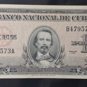 Cuba - 1960 - 10 Pesos - VF