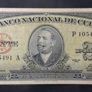 Cuba - 1960 - 20 Pesos - Firma Che Guevara - VF