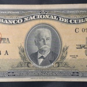Cuba - 1960 - 50 Pesos - Firma Che Guevara - VF