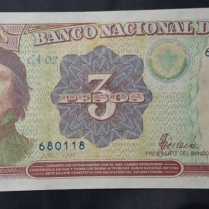 Cuba - 1995 - 3 Pesos - Imagen Che Guevara - XF