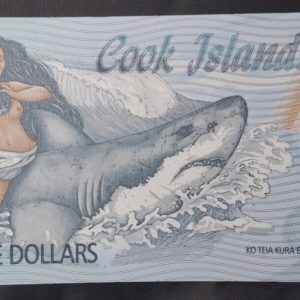 Islas Cook - 2021 - 3 Dólares - Polímero - Unc