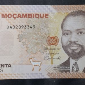 Mozambique - 2024 - 50 Meticais - Polímero - Unc