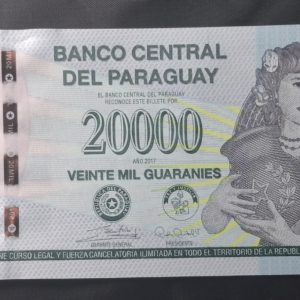 Paraguay - 2017 - 20000 Guaraníes - Unc