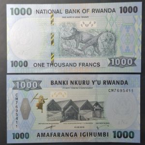 Ruanda - 2019 - 1000 Francos - Mono - Unc