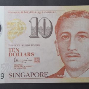 Singapur - 2018 - 10 Dólares - Polímero - Unc