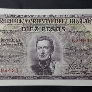 Uruguay - 1967 - 10 Pesos - C.R.# 1.D.1 - Unc