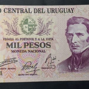 Uruguay - 1975 - N$ 1/1000 Pesos - C.R.# 18A.1.2 - No común - AU -