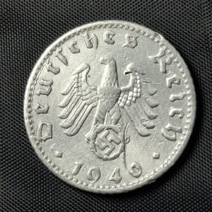 Alemania - 1940 A - 50 Pfennig - Tercer Reich - Época Nazi - Aluminio - VF