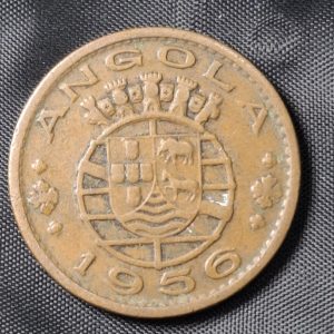 Angola - 1956 - 1 Escudo - Bronce - VF