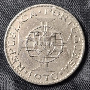 Angola - 1970 - 10 Escudos - Km#79 - Níquel - XF