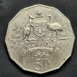 Australia - 2001 - 50 Cents - Km#491 - Centenario de la Federación - Níquel - XF