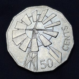 Australia - 2002 - 50 Cents - Km#602 - Año del Outback - Níquel - XF