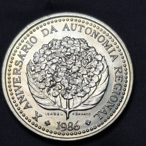 Azores - 1986 - 100 Escudos - País exótico - Níquel - Unc
