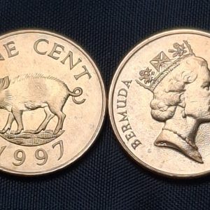 Bermuda - 1997 - 1 Cent - Cobre - BU