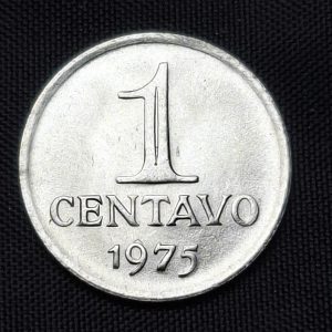 Brasil - 1975 - 1 Centavo - Acero - Unc