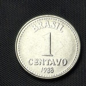 Brasil - 1988 - 1 Centavo - Acero - Unc