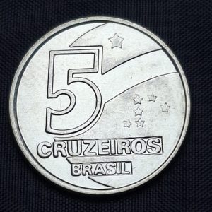 Brasil - 1992 - 5 Cruzeiros - Acero - Unc