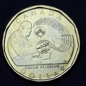 Canadá - 2022 - 1 Dólar - Oscar Petersen - Sin color - Bronce - BU