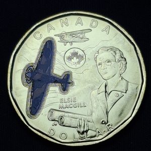 Canadá - 2023 - 1 Dólar - Avión - Color - Bronce - BU