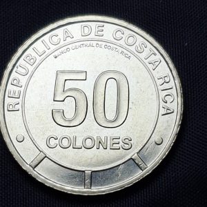 Costa Rica - 2023 - 50 Colones - Tortuga - Níquel - Unc