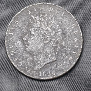 Gran Bretaña - 1826 - 1/2 Penny - Bronce - G