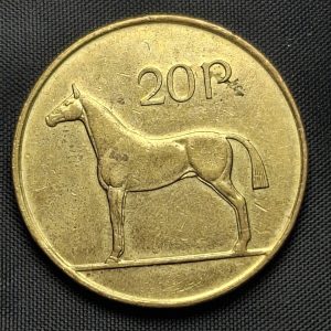 Irlanda – 1996 – 20 Pence – Km# 25 – Bronce – Unc