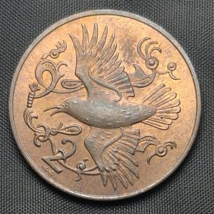 Isla de Man - 1980 - 2 Pence - Km# 60 - Cobre - Unc