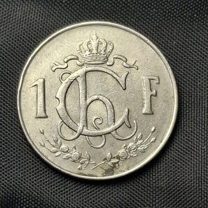 Luxemburgo - 1957 - 1 Franco - Km# 46.2 - Níquel - XF