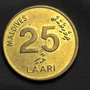 Maldivas - 2008 - 25 Laari - Bronce - Unc