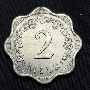 Malta - 1972 - 2 Mils - Aluminio - Unc