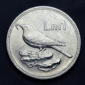 Malta - 1986 - 1 Lira - Km# 82 - Níquel - Unc