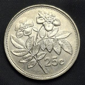 Malta - 1991 - 25 Cents - Km# 97 - Níquel - Unc