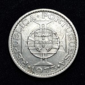 Mozambique – 1973 – 5 Escudos – Km#86 – Níquel – BU