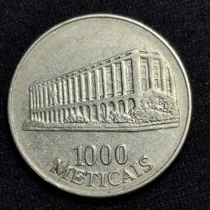 Mozambique – 1994 – 1000 Meticais – Km# 122 – Níquel – XF