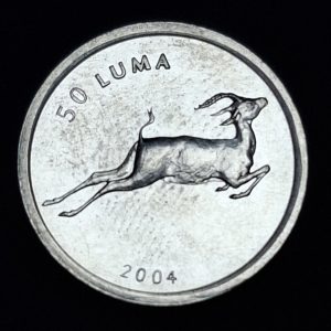 Nagorno Karabaj – 2004 – 50 Luma – Gacela - Aluminio - Unc