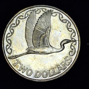 Nueva Zelanda – 2001 – 2 Dólares – Bronce – XF