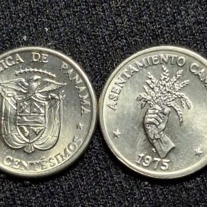 Panamá - 1975 - 2 1/2 Centésimos - Km# 32 - FAO - Níquel - BU