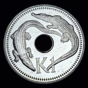 Papúa Nueva Guinea - 2004 - 1 Kina - Acero - BU