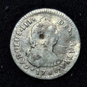 Perú - 1788 - 1 Real - Km# 75a - Colonial - Plata - G